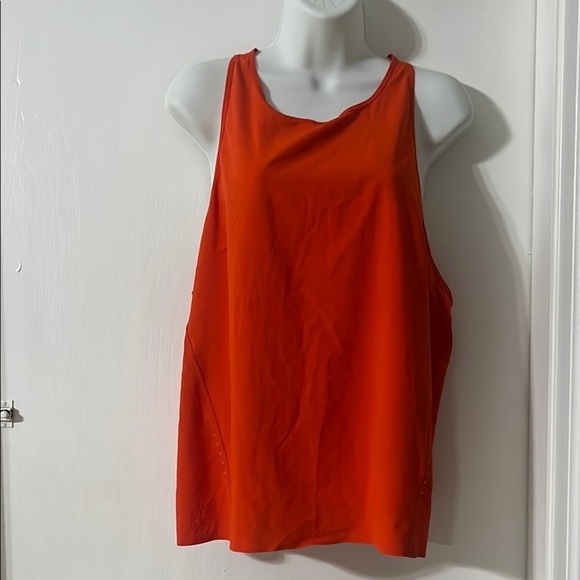Lululemon Women's Orange Tank Top - Picture 2 of 5